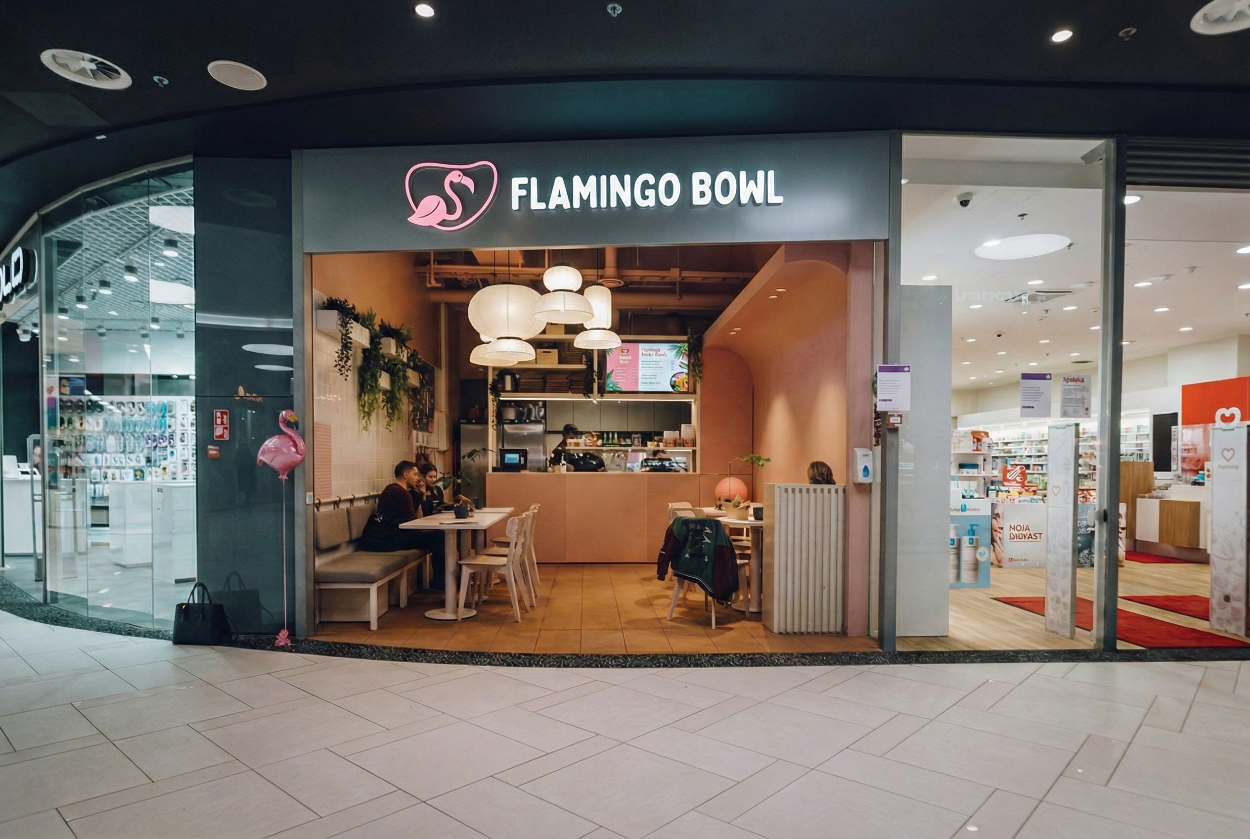 Flamingo Bowl franchise reasturant